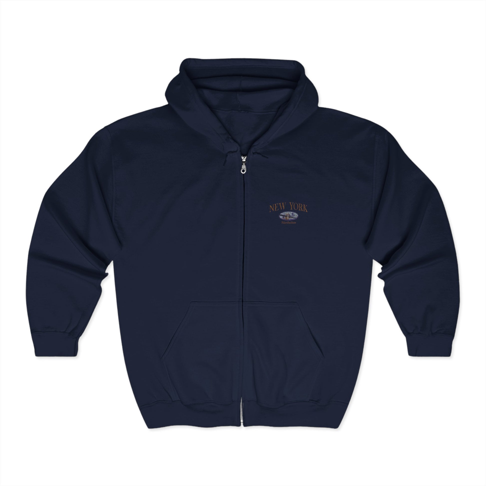 Cozy Unisex Full Zip Hooded Sweatshirt