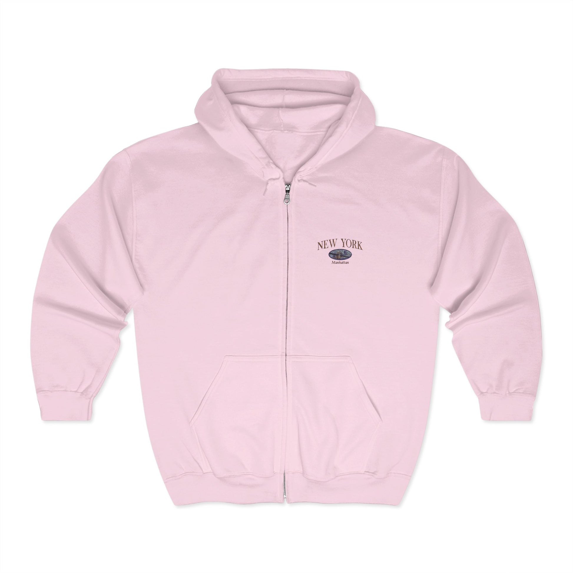 Cozy Unisex Full Zip Hooded Sweatshirt