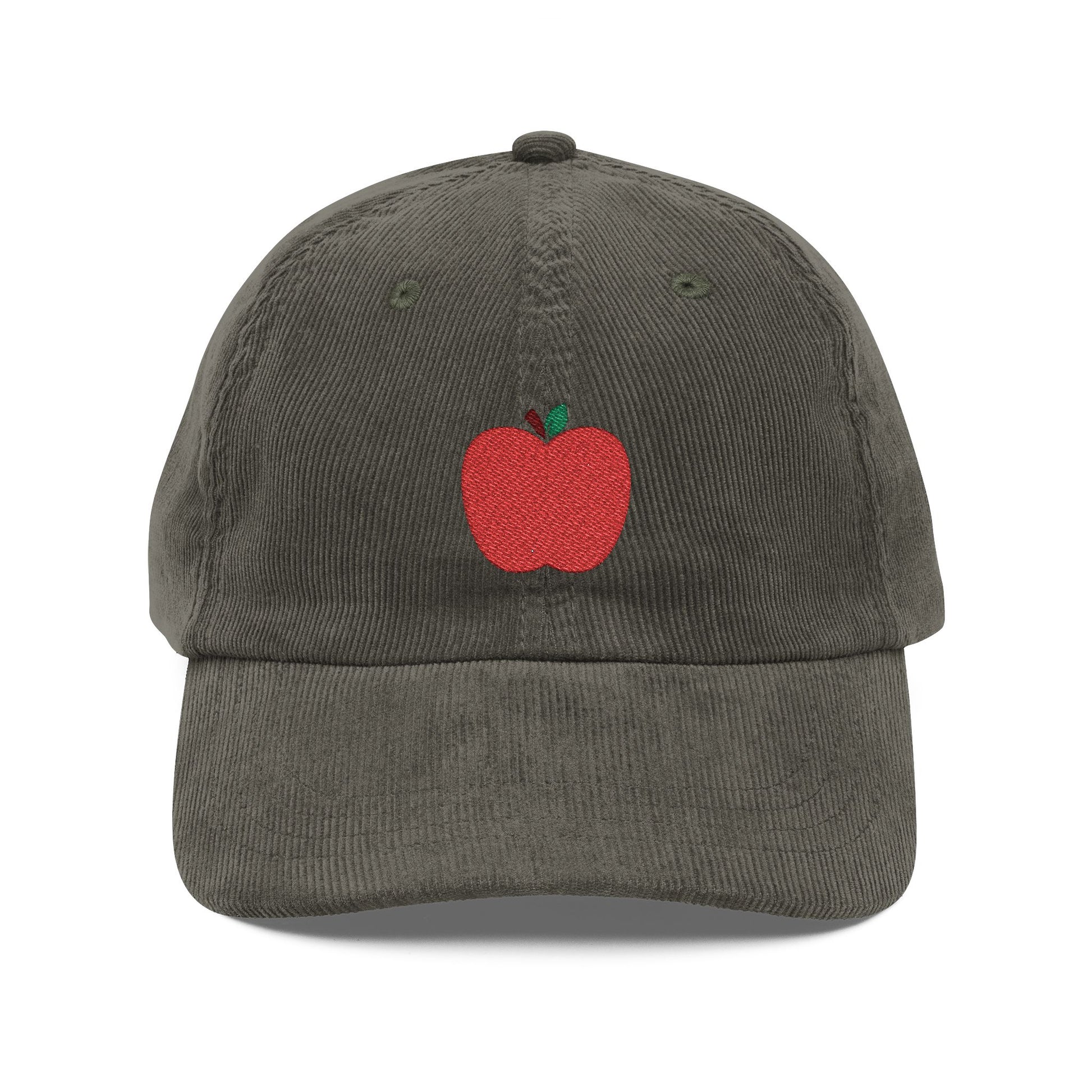 Vintage Apple Corduroy Cap